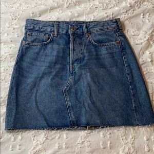 Denim skirt